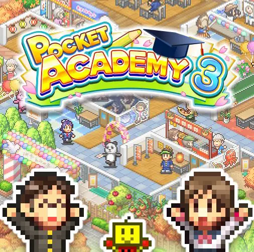 Ảnh 4 của Tải Pocket Academy 3 Mod Apk 1.2.4 (Unlimited Money, Points) cho Android iOs Logo game Pocket Academy 3 Mod với hình ảnh ngôi trường