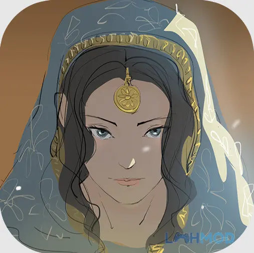 Ảnh 1 của Tải Sands of Salzaar Mod Apk 1.0.22 (Vô Hạn Tiền) cho Android iOs Logo game Sands of Salzaar Mod trên nền sa mạc