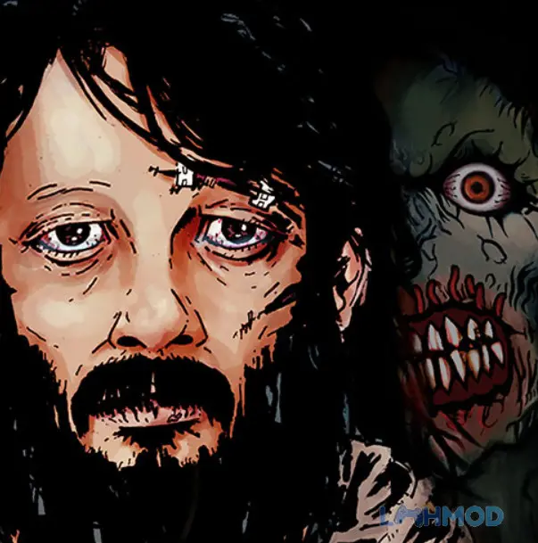 Ảnh 1 của Tải The Fall Survival Apk 1.33 cho Android iOs Logo game The Fall Survival với hình ảnh người sống sót và zombie