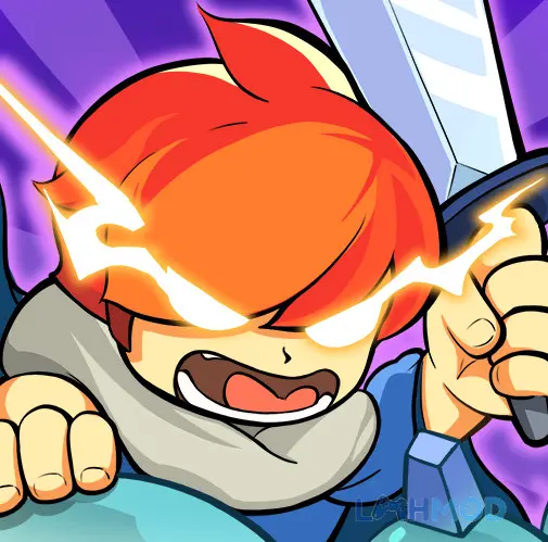 Ảnh 1 của The Last Survivor Mod Apk 0.5.21 (Vô Hạn Tiền/Menu) – LMHMOD Logo game The Last Survivor Mod với hình ảnh chiến binh giữa bối cảnh đổ nát