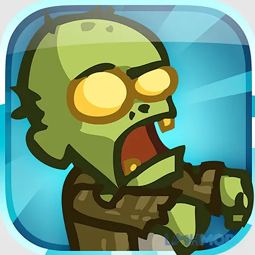 Ảnh 1 của Zombieville USA 2 Mod Apk 1.6.1 (Vô Hạn Tiền) Mô tả logo của trò chơi Zombieville USA 2 Mod, hiển thị biểu tượng đặc trưng của game