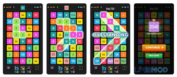 Ảnh 2 của Tải 2248-Number Link Puzzle Game Apk 1.18 cho Android iOs Chơi game 2248 Number Link Puzzle Game trên điện thoại