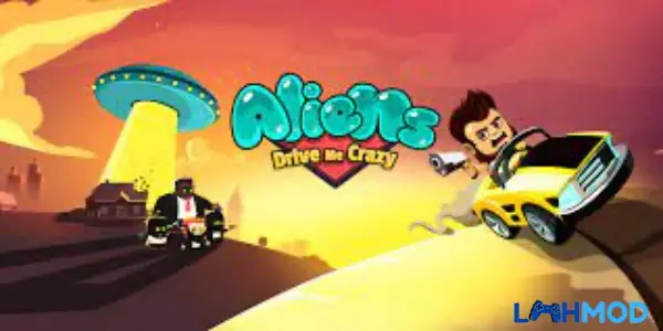 Ảnh 3 của Tải Aliens Drive Me Crazy MOD APK 3.1.8 (Vô Hạn Tiền) Xe anh hùng với hiệu ứng nổ và người ngoài hành tinh