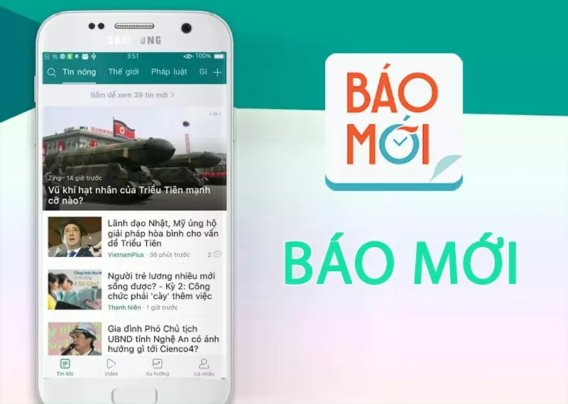 Ảnh 2 của Tải ứng dụng Báo Mới Mod Apk v21.03.02 (Không quảng cáo) cho Android, iOS – LMHMOD Giao diện tin tức của ứng dụng Báo Mới với nhiều bài viết được hiển thị