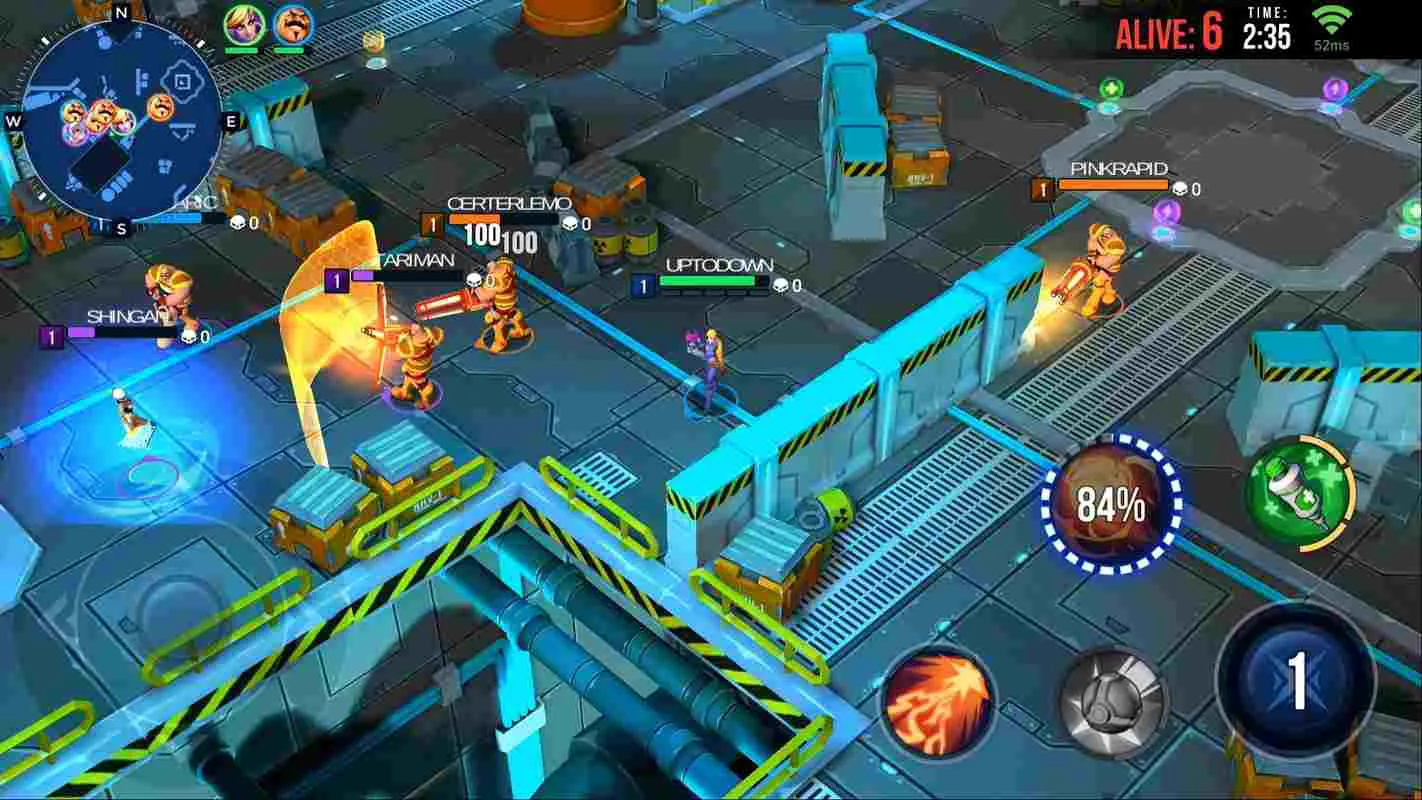 Ảnh 3 của Battle Royale: Ultimate Show Mod APK 1.05 (Menu, Vô Hạn Tiền, Medkit, Grenada) Giao diện tải Battle Royale: Ultimate Show Mod