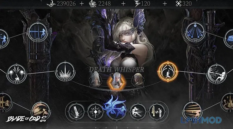 Ảnh 3 của Tải Blade of God II Orisols Apk 0.3.0.4.1 cho Android iOs Các chi tiết hành động trong game Blade of God II Orisols