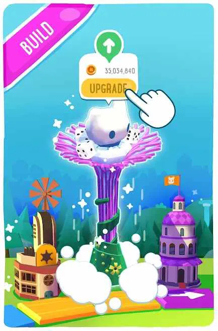 Giao diện Board Kings Mod với các công trình