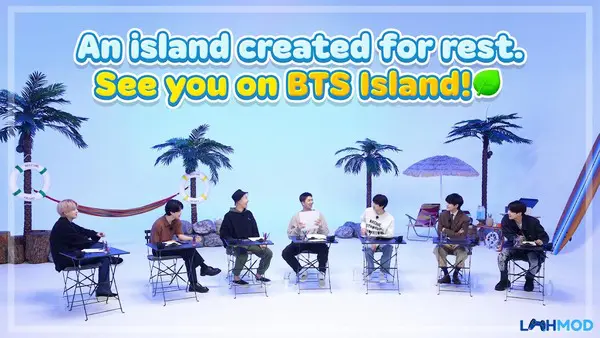 Ảnh 2 của Tải BTS Island: In the SEOM Apk 1.2.0 cho Android, IOS BTS và các thành viên trên đảo trong game