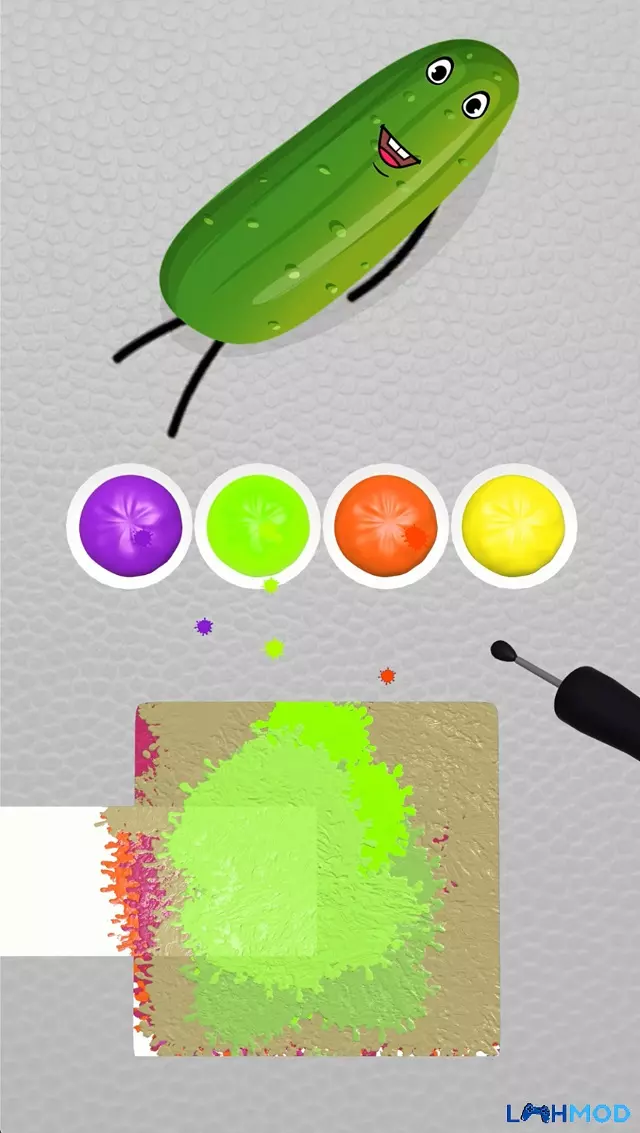 Ảnh 4 của Tải Color Match Mod Apk 3.8.0 (Vô hạn tiền, không quảng cáo) cho Android, IOS Màn hình kết thúc game Color Match với điểm số cao