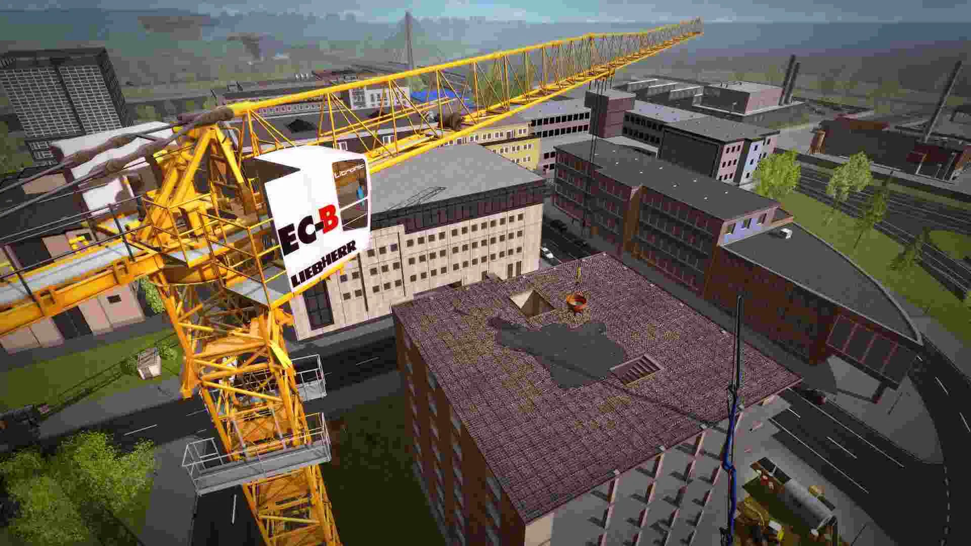 Ảnh 3 của Tải Construction Simulator 3 Mod APK v1.1.1472 (Vô Hạn Tiền) Tổng quan giao diện điều khiển xe trong Construction Simulator 3 Mod