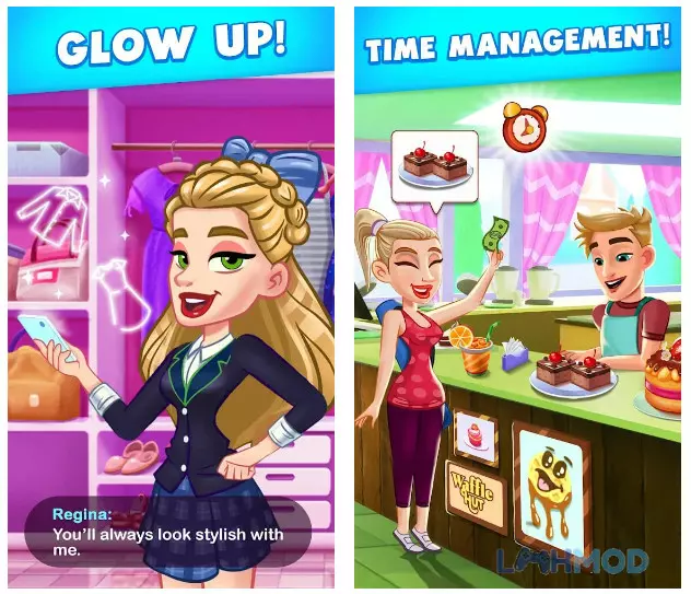 Ảnh 3 của Tải Cooking My Story Mod Apk 2.0.1 (Vô hạn kim cương) cho Android Giao diện phục vụ khách hàng trong Cooking My Story