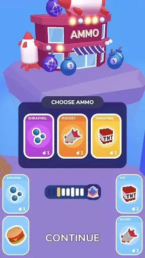 Ảnh 4 của Crowd Blast! Mod APK V1.5.4 (Menu, Mở Khóa, Vô Hạn Gems) Crowd Blast Mod APK