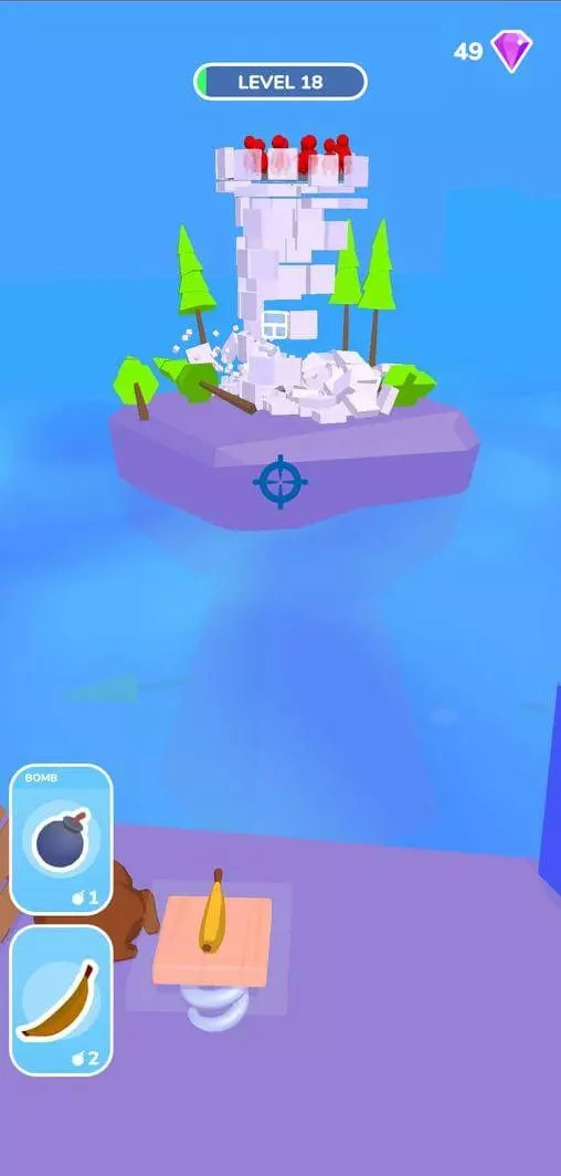 Ảnh 5 của Crowd Blast! Mod APK V1.5.4 (Menu, Mở Khóa, Vô Hạn Gems) Tải Crowd Blast Mod APK