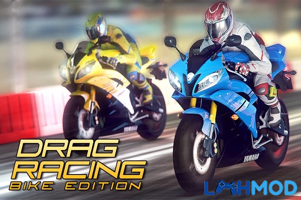 Màn hình giao diện chọn xe trong game Drag Racing Bike