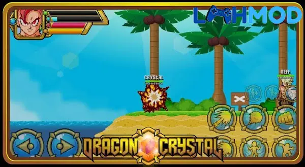 Ảnh 3 của Tải Dragon Crystal APK 39 cho Android iOS Giao diện lựa chọn nhân vật trong Dragon Crystal