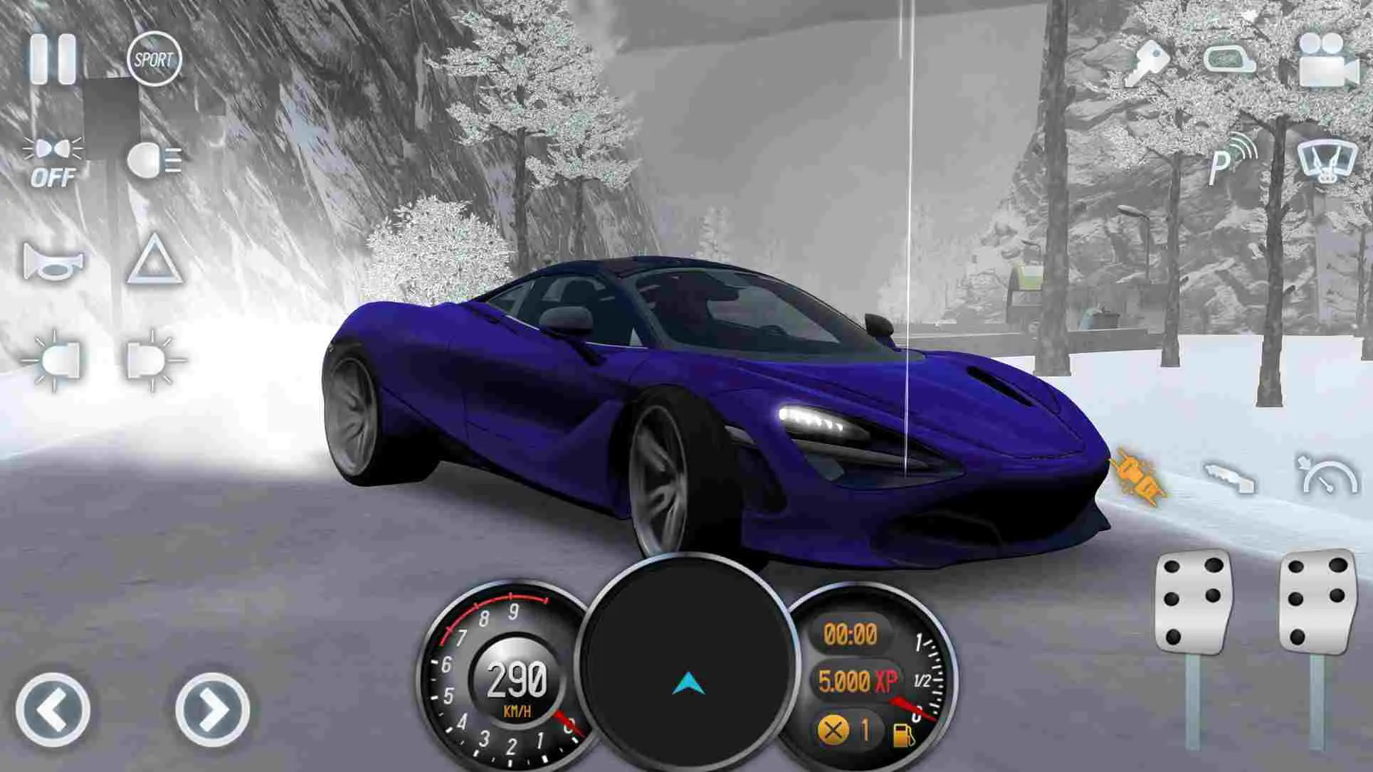 Ảnh 5 của Tải game Driving School 2017 Mod APK 5.0 (Menu, Vô Hạn Tiền) Bộ sưu tập các mẫu xe đa dạng trong gara game, bao gồm cả siêu xe và xe bán tải