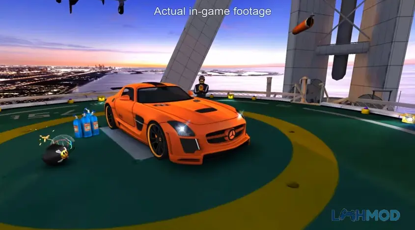 Ảnh 3 của Tải Dubai Drift 2 Mod Apk 2.5.6 (Vô Hạn Tiền) cho Android iOs Giao diện chọn xe và tùy chỉnh trong game Dubai Drift 2 Mod