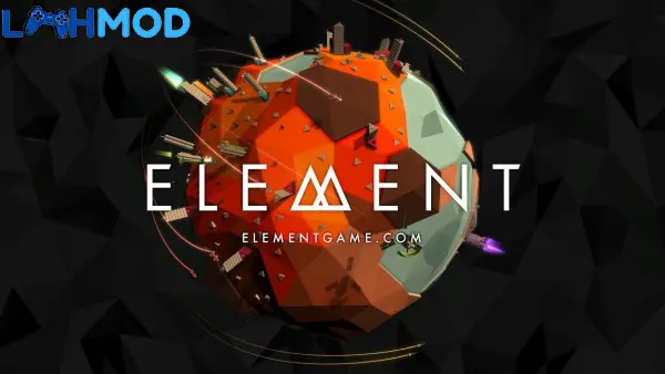 Giao diện chiến đấu trong Element Fight với các biểu tượng nguyên tố