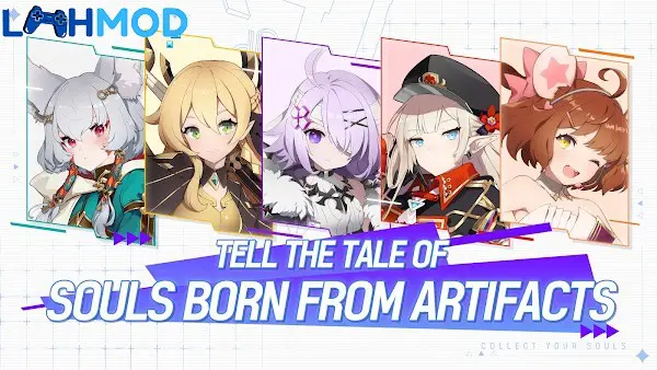 Ảnh 3 của Tải Eversoul APK 1.17.4 cho Android iOS Đội hình linh hồn waifu xinh đẹp sẵn sàng chiến đấu