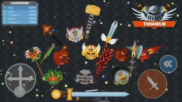 Ảnh 2 của Tải Evowars.io MOD APK (Bất Tử, Level, One Hit) v2.0.136 Trải nghiệm chơi game Evowars.io với bản mod