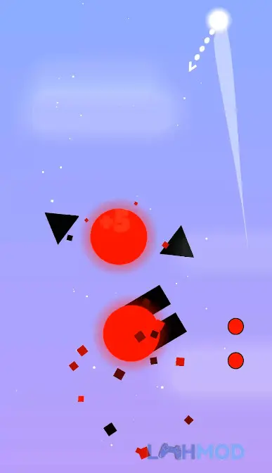 Ảnh 4 của Tải Fighter Ball Apk 3.670 cho Android iOs Giao diện gameplay Fighter Ball với một quả bóng chiến đấu duy nhất