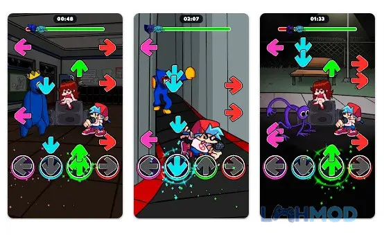 Ảnh 4 của Tải Friday Funkin FNF Music Night Apk 1.0.4 cho Android iOs Phong cách đồ họa hip hop của Friday Funkin: FNF Music Night với nhân vật hoạt hình