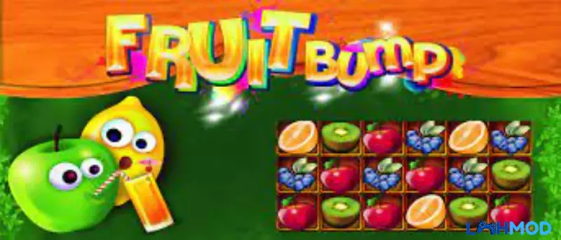 Ảnh 4 của Tải Fruit Bump Mod Apk v1.4.1.2 (Vô hạn tiền) Ảnh chụp màn hình game Fruit Bump với đồ họa trái cây tươi sáng