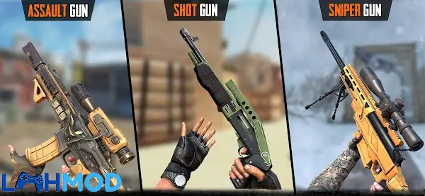 Ảnh 2 của Gun Games 3D Offline Fps Games APK 2.1 Android iOS Gun Games 3D Offline Fps Games 1