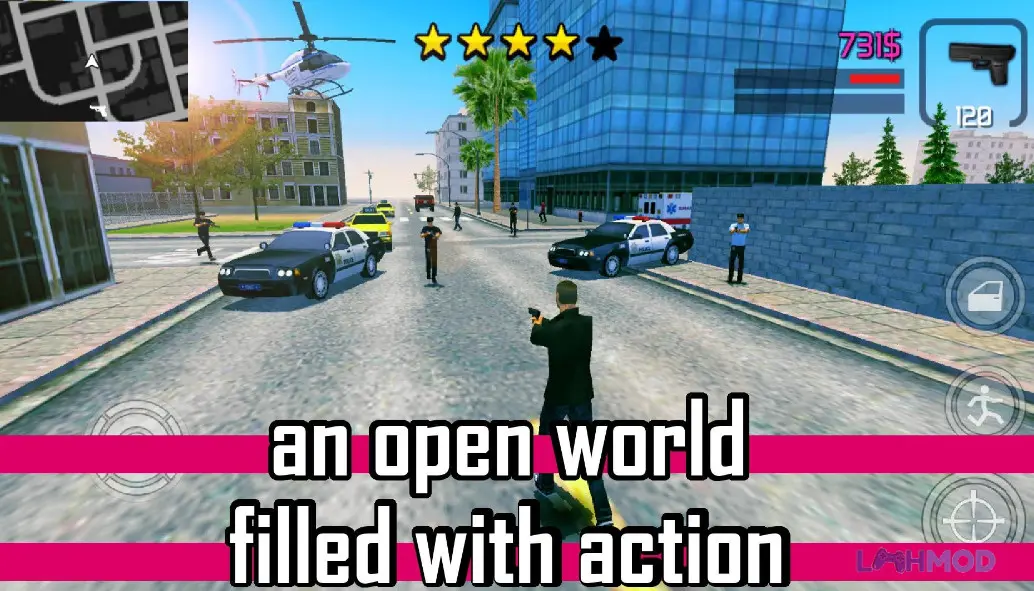 Ảnh 2 của Tải Gunshot city Apk 0.1.2.2 cho Android iOs Gunshot City cảnh bắn súng