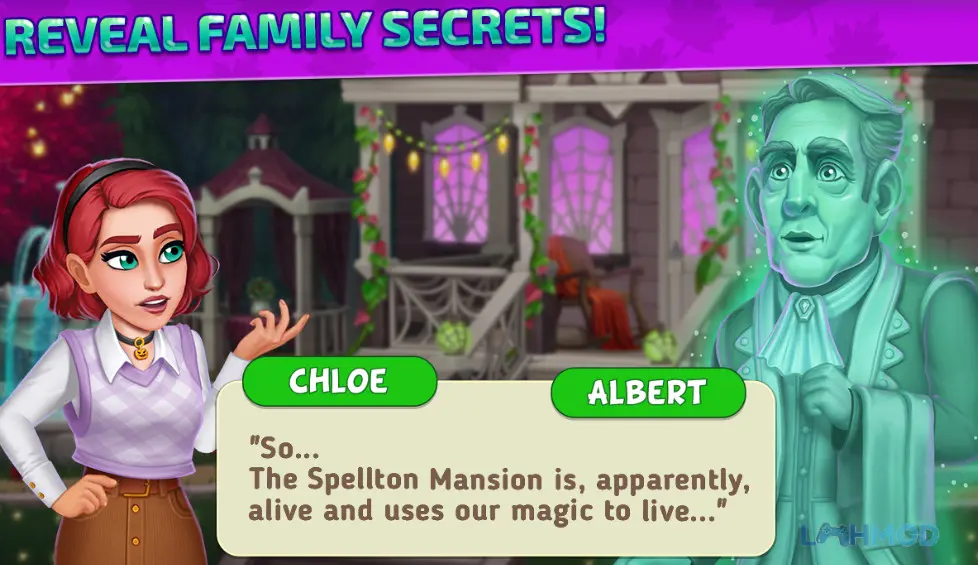 Ảnh 4 của Tải Halloween Merge Mod Apk 1.22 (Free Shopping) cho Android iOs Giao diện hợp nhất vật phẩm trong Halloween Merge Mod