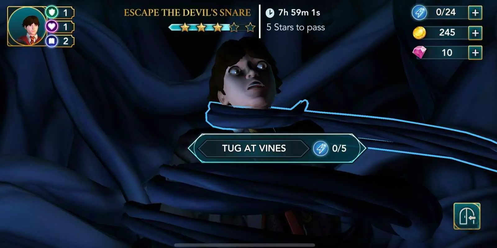 Ảnh 3 của Harry Potter Hogwarts Mystery Mod APK v6.1.0 (Menu, Vô Hạn Tiền) Chơi game Harry Potter Hogwarts Mystery Mod