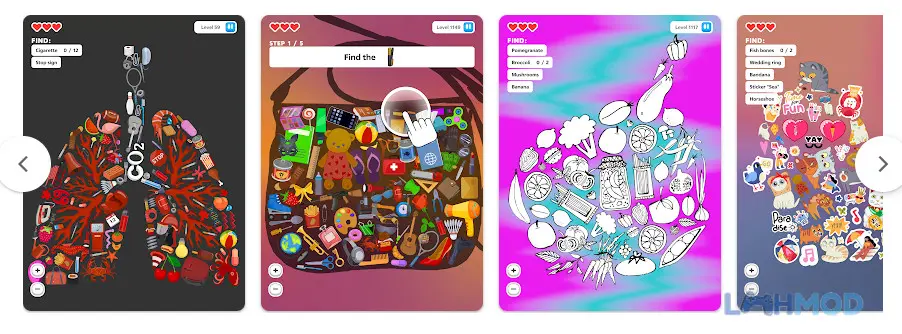 Ảnh 4 của Tải Hidden Stuff Apk 1.11.1 cho Android iOs Đồ họa sống động và màu sắc tươi tắn của game Hidden Stuff