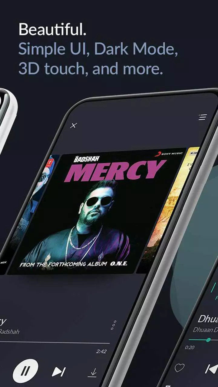 Ảnh 3 của JioSaavn Music & Radio Mod APK 8.6.1 (Mở Khóa Pro) Giao diện tải nhạc của JioSaavn Music & Radio Mod