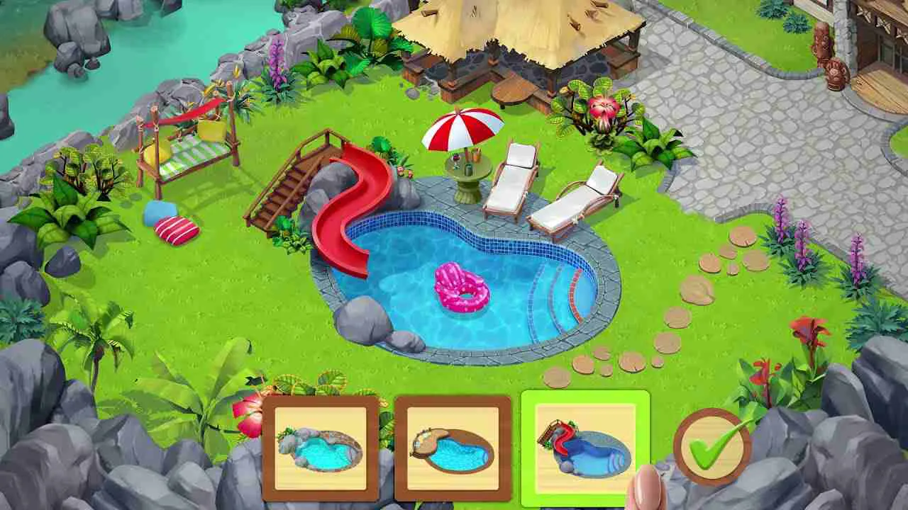 Ảnh 2 của Lost Island Mod APK 1.1.1011 (Menu, Vô Hạn Lives) Người chơi tương tác trên bản đồ hòn đảo trong Lost Island Mod
