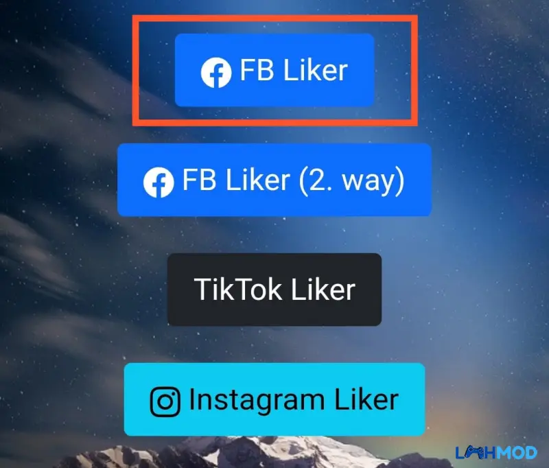 Ảnh 3 của Tải Machine Liker Apk 1.3 cho Android Màn hình đăng nhập an toàn của Machine Liker