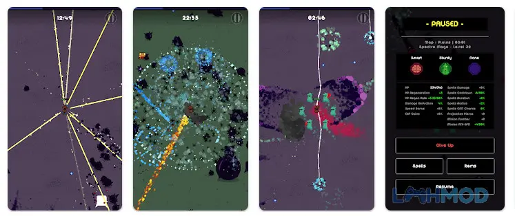 Ảnh 2 của Tải Mages Survival Mod Apk 1.7.0 (Menu, One Hit, God Mode) cho Android iOs Mages Survival Mod giao diện