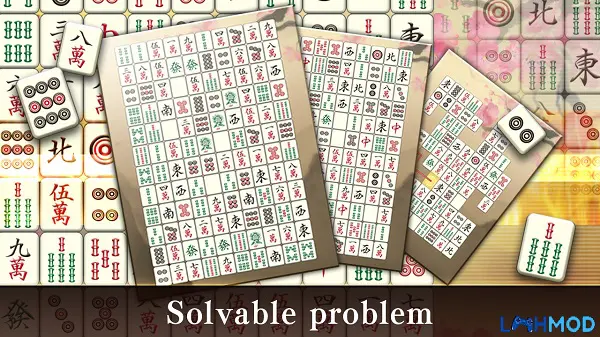 Ảnh 3 của Tải Mahjong Puzzle Shisensho Apk 2.2.5 Android, IOS Một màn chơi Mahjong Puzzle Shisensho với các quân bài được sắp xếp phức tạp