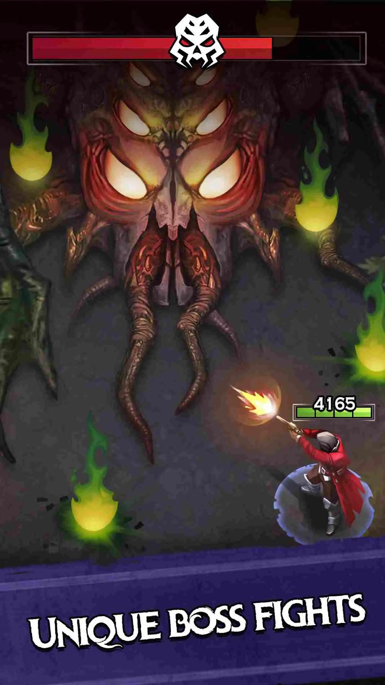 Ảnh 2 của Monster Killer Pro Mod APK v0.32.10 (Menu, Vô Hạn Tiền, Đá Qúy) Cảnh thợ săn quỷ chiến đấu với quái vật và xác sống trong Monster Killer Pro