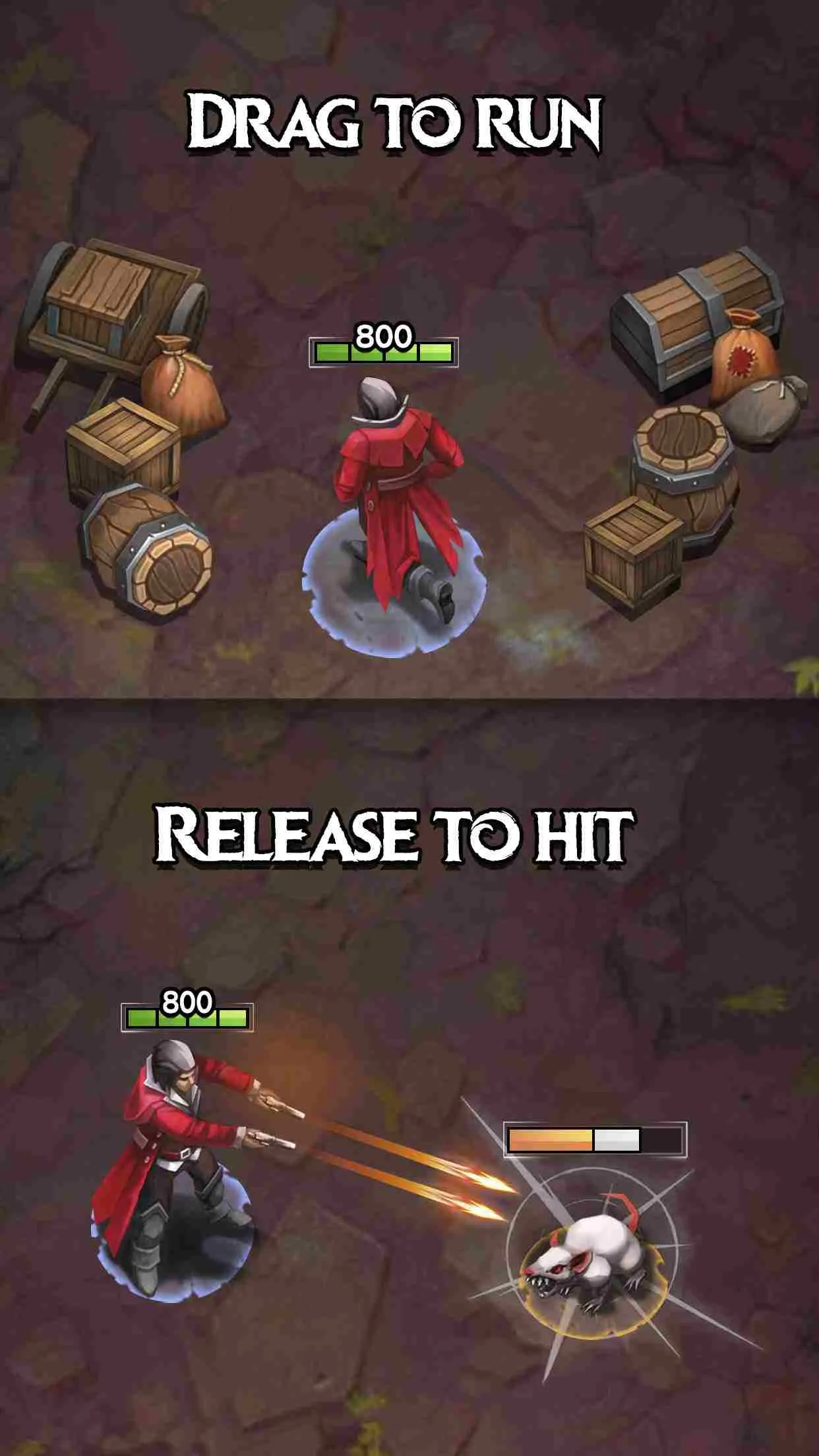 Ảnh 4 của Monster Killer Pro Mod APK v0.32.10 (Menu, Vô Hạn Tiền, Đá Qúy) Giao diện chiến đấu đầy kịch tính với hiệu ứng kỹ năng mạnh mẽ trong Monster Killer Pro Mod