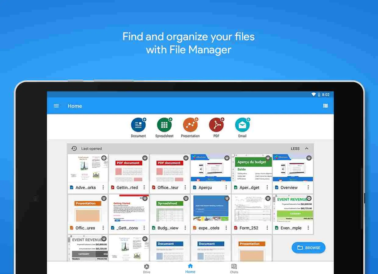 Ảnh 3 của Tải ứng dụng OfficeSuite Mod APK 13.1.43223 (Mở Khóa Premium) Giao diện chỉnh sửa tài liệu của OfficeSuite Pro Mod