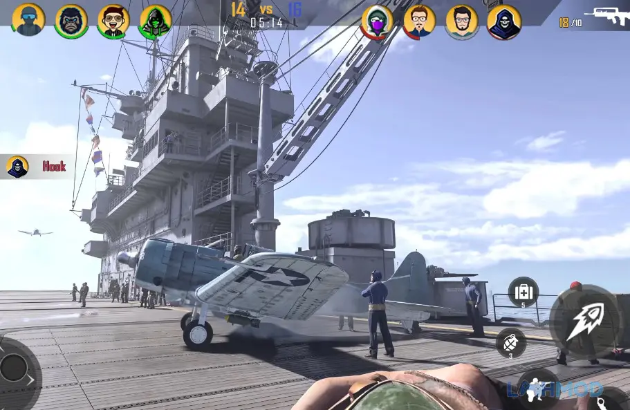 Ảnh 4 của Tải Offline Gun Games 2023 Apk 1.5 cho Android iOs Màn hình giao diện điều khiển Offline Gun Games 2023 mod apk