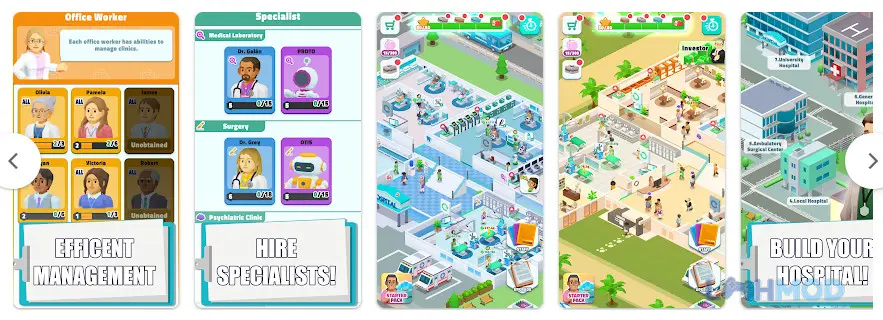 Ảnh 3 của Tải Ouch Clinics Happy Hospital Apk 1.0.8 cho Android iOs Bệnh nhân chờ khám tại Ouch Clinics Happy Hospital