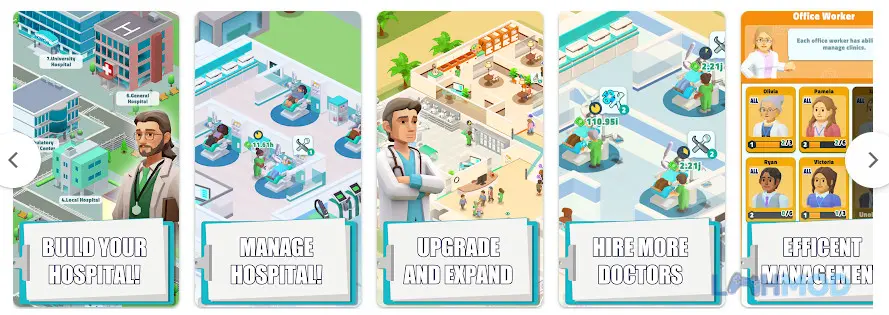 Ảnh 4 của Tải Ouch Clinics Happy Hospital Apk 1.0.8 cho Android iOs Hợp tác chăm sóc sức khỏe tại Ouch Clinics Happy Hospital