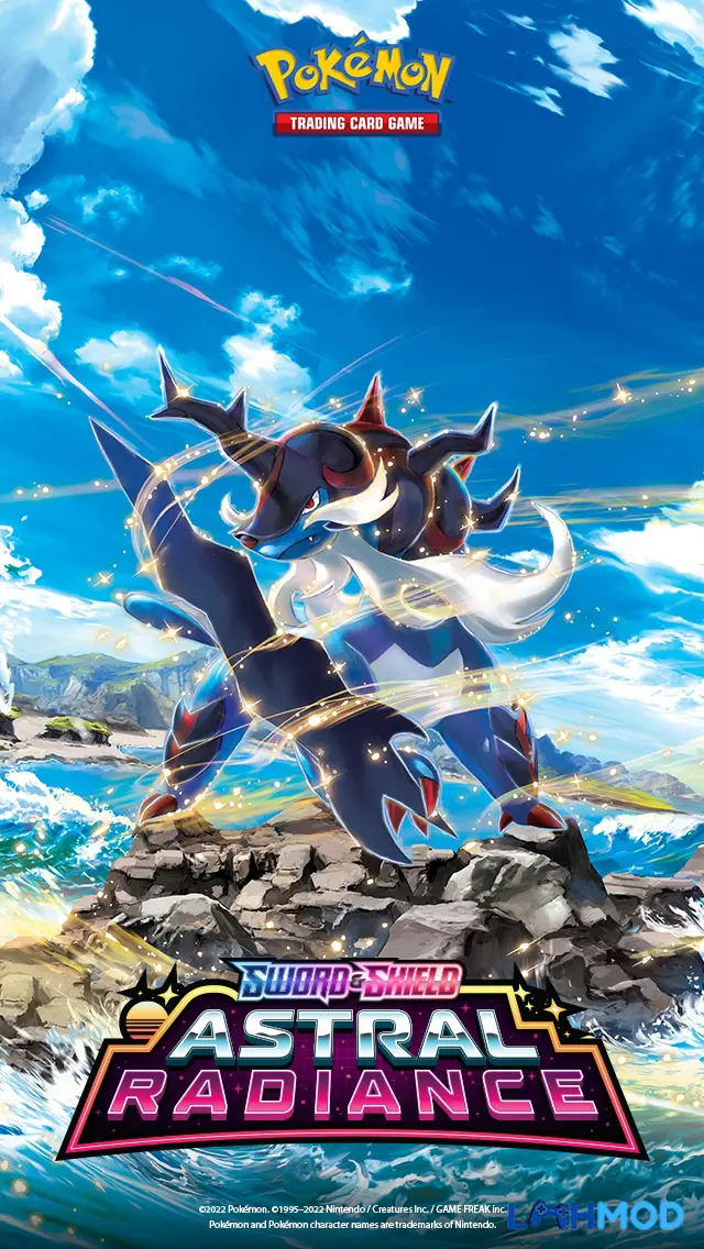 Ảnh 4 của Tải Pokémon TCG Online Apk 2.91.0 cho Android Giao diện trận đấu Pokémon TCG Online với các thẻ bài trên sân