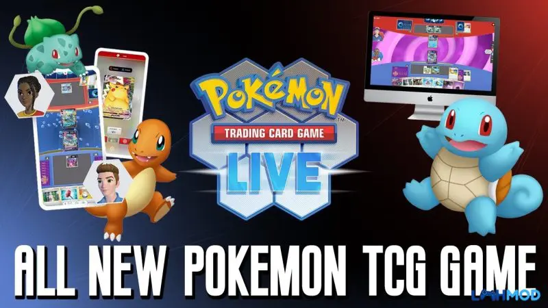 Ảnh 8 của Tải Pokémon TCG Online Apk 2.91.0 cho Android Màn hình giao diện chính của Pokémon TCG Online, nơi người chơi tương tác
