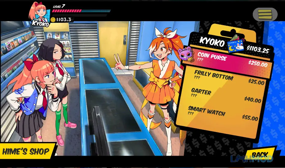 Ảnh 1 của Tải River City Girls Apk 0.00.867191 cho Android iOs Cảnh Kyoko và Misako chiến đấu với kẻ thù trên đường phố