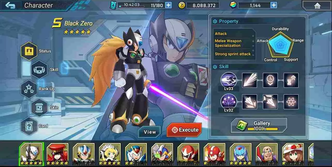 Ảnh 4 của Tải MEGA MAN X DiVE Mod APK 4.12.0 (Mở Khoá) Cảnh X và Zero cùng chiến đấu trong chế độ Co-op