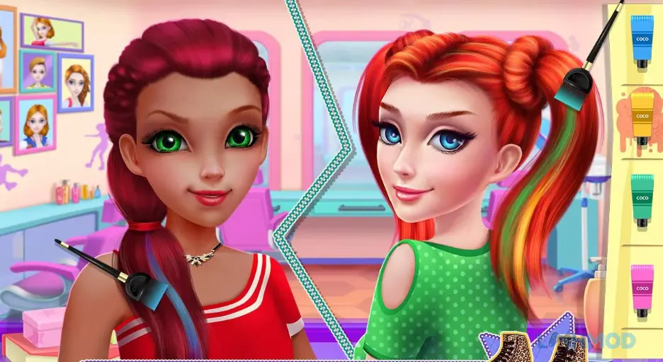 Ảnh 4 của Tải Roller Skating Girls Mod Apk 1.2.4 (Mở khóa All) cho Android iOs Cảnh game Roller Skating Girls với một nhân vật đang trượt patin trong cuộc thi