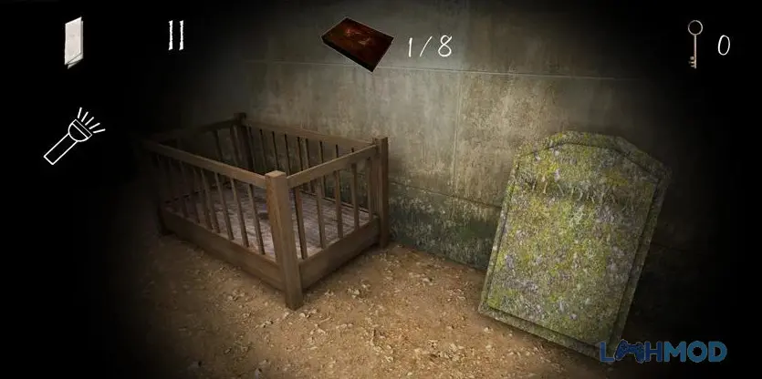 Ảnh 3 của Tải Slendrina The Cellar 2 Apk 1.2.1 cho Android iOs Giao diện chọn cấp độ khó trong Slendrina The Cellar 2