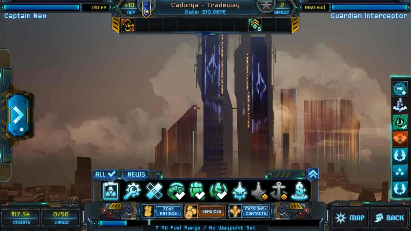 Ảnh 1 của Tải game Star Traders: Frontiers Mod APK 3.2.47 (Phiên Bản Đầy Đủ) Cảnh tàu không gian di chuyển trong vũ trụ Star Traders: Frontiers Mod